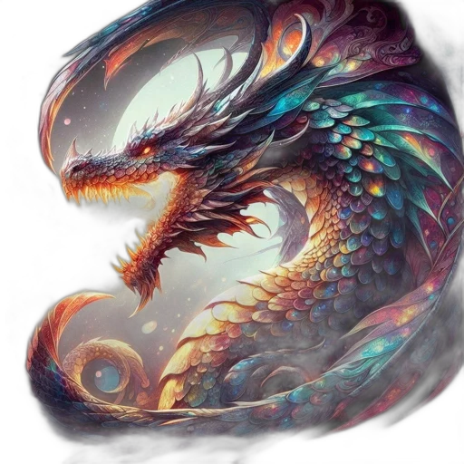 dragon, creature, animal, mask transparent PNG cut-out