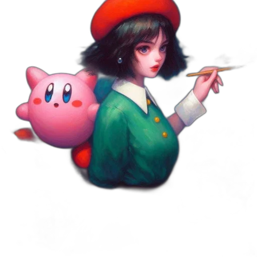 staff, hat, weapon, face transparent PNG cut-out