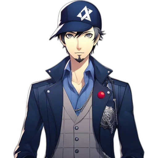 hat, staff, jacket, pixel art transparent PNG cut-out