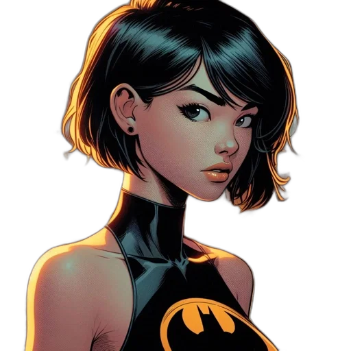 comic book art, concept art, cartoon, fantasy art transparent PNG cut-out