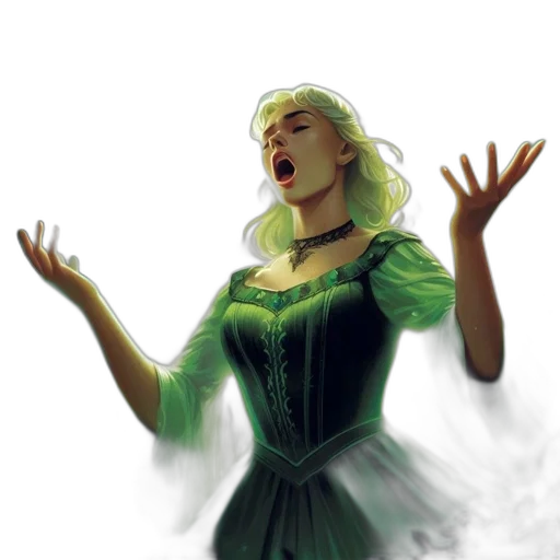 dress, fantasy art, concept art, photorealistic transparent PNG cut-out