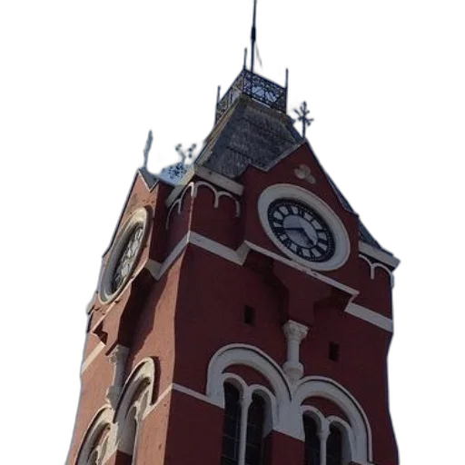 building, staff, crown, face transparent PNG cut-out