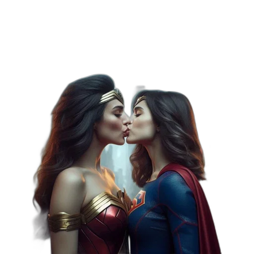 comic book art, concept art, fantasy art, photorealistic transparent PNG cut-out