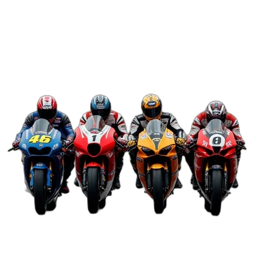 concept art, photorealistic, motorcycle, racing transparent PNG cut-out