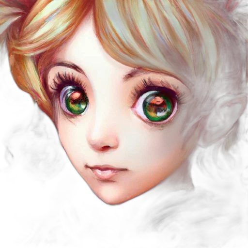 face, creature, fantasy art, photorealistic transparent PNG cut-out