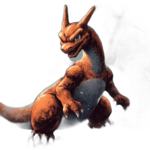 dragon, creature, animal, staff transparent PNG cut-out