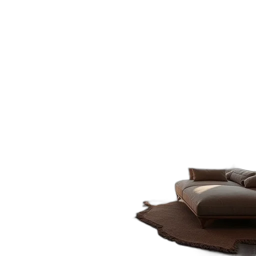 furniture, shoes, crown, 3d render transparent PNG cut-out