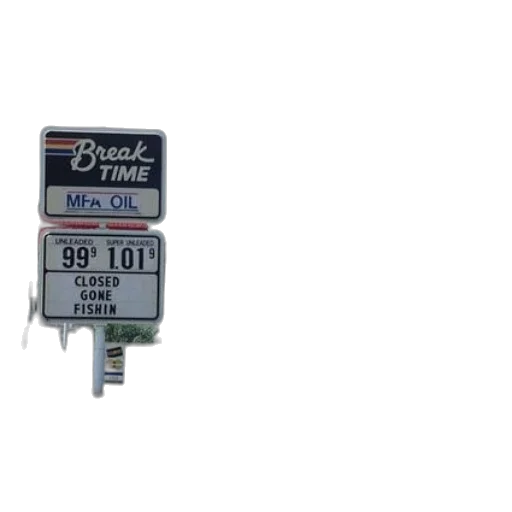 flooded, street, sign, says transparent PNG cut-out