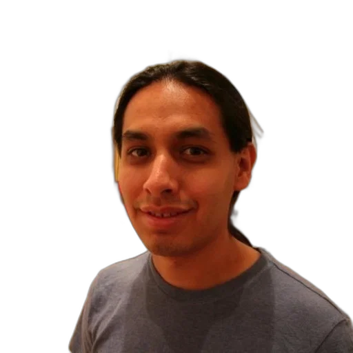 staff, face, hair, photorealistic transparent PNG cut-out