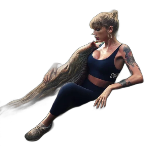 hair, creature, dragon, concept art transparent PNG cut-out