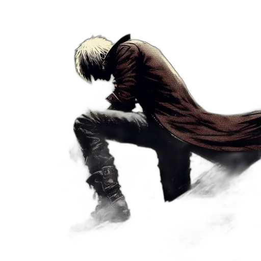 jacket, weapon, mask, sword transparent PNG cut-out