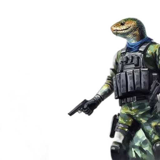 weapon, animal, creature, staff transparent PNG cut-out