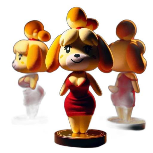 concept art, 3d render, pixel art, golden transparent PNG cut-out