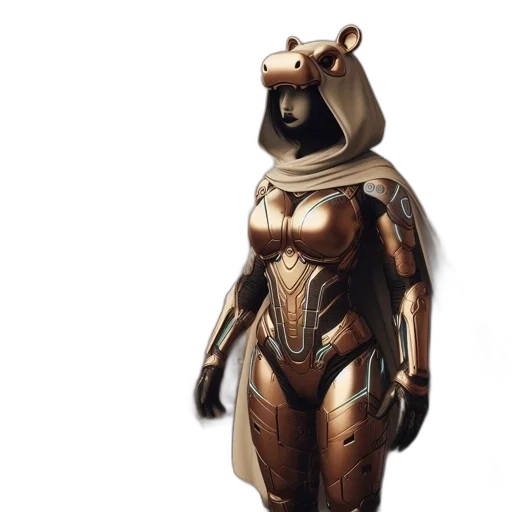 robot, mask, animal, dress transparent PNG cut-out