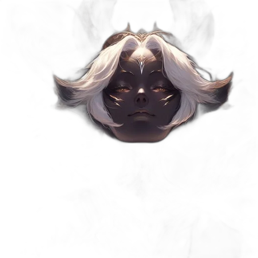 mask, face, crown, creature transparent PNG cut-out
