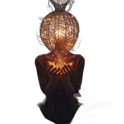 crown, dress, mask, hair transparent PNG cut-out