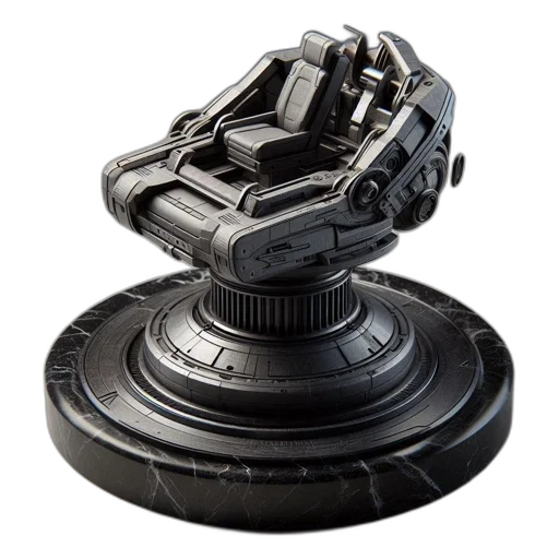 robot, weapon, car, 3d render transparent PNG cut-out