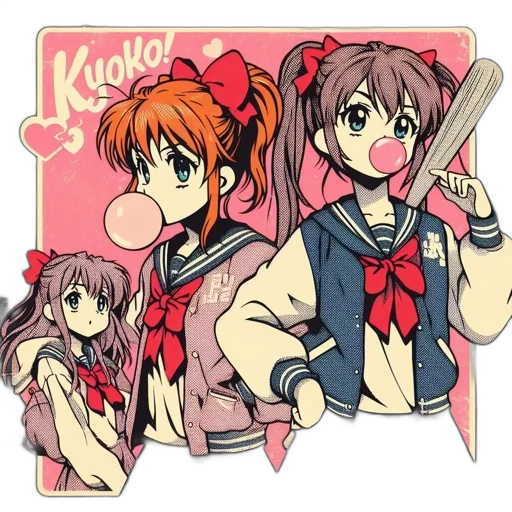staff, weapon, anime, cartoon transparent PNG cut-out