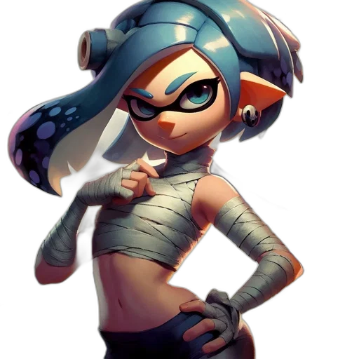 weapon, staff, jacket, concept art transparent PNG cut-out