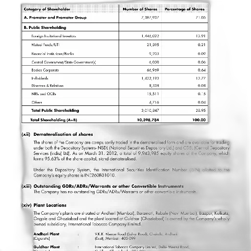 image, table, financial, report transparent PNG cut-out