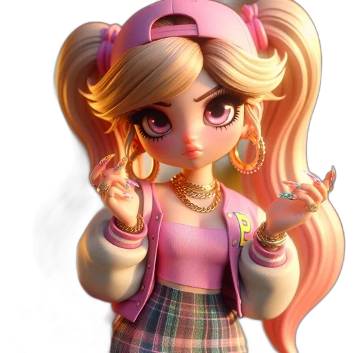 staff, jacket, dress, 3d render transparent PNG cut-out
