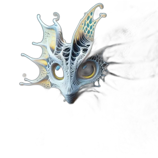 mask, dragon, crown, creature transparent PNG cut-out