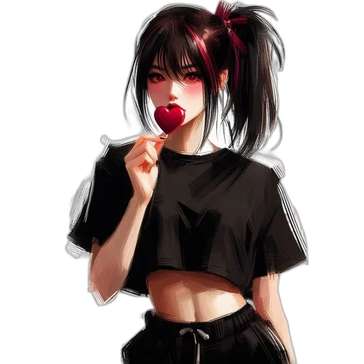 food, staff, anime, pixel art transparent PNG cut-out