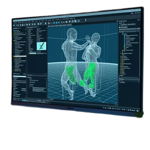 3d render, first, image, shows transparent PNG cut-out