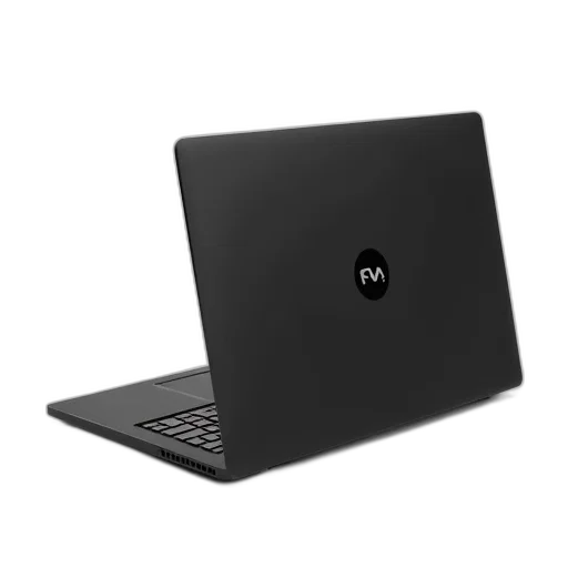 3d render, dark, sleek, black transparent PNG cut-out
