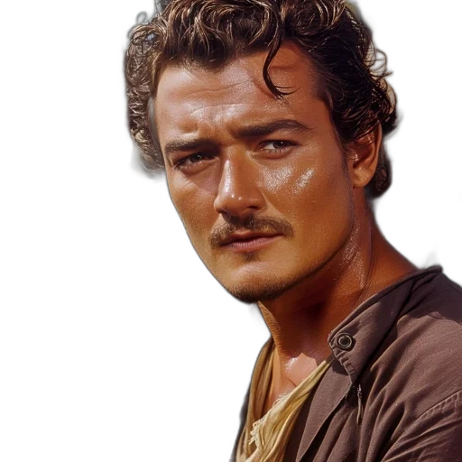 face, photorealistic, oil painting, fantasy art transparent PNG cut-out