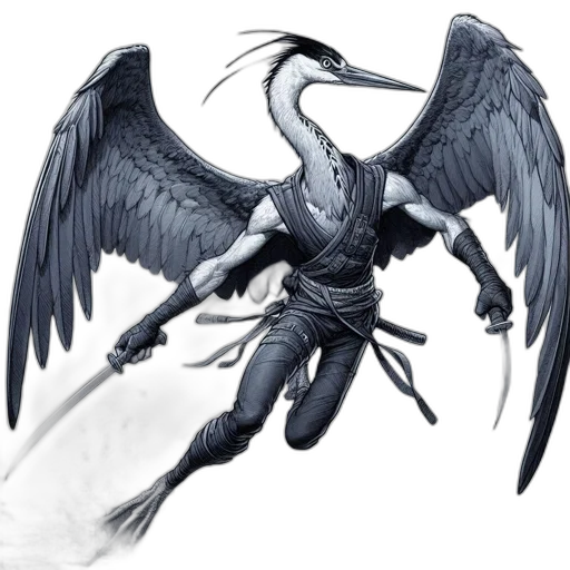 dragon, creature, staff, sword transparent PNG cut-out
