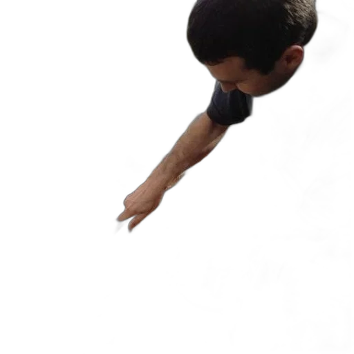 staff, hair, creature, face transparent PNG cut-out