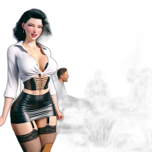 concept art, fantasy art, 3d render, photorealistic transparent PNG cut-out