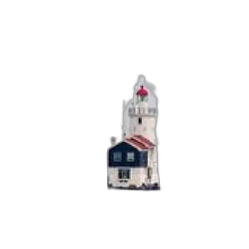 building, 3d render, picturesque, lighthouse transparent PNG cut-out