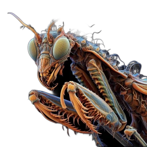 animal, creature, dragon, robot transparent PNG cut-out