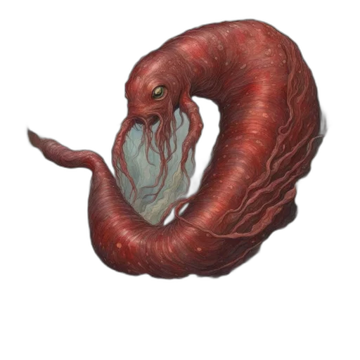 creature, animal, dragon, hair transparent PNG cut-out