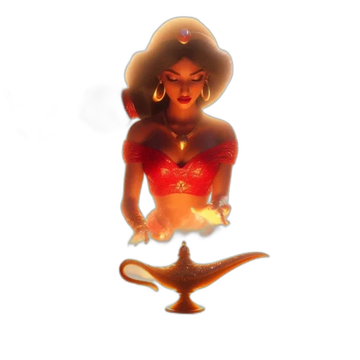 staff, jewelry, crown, 3d render transparent PNG cut-out