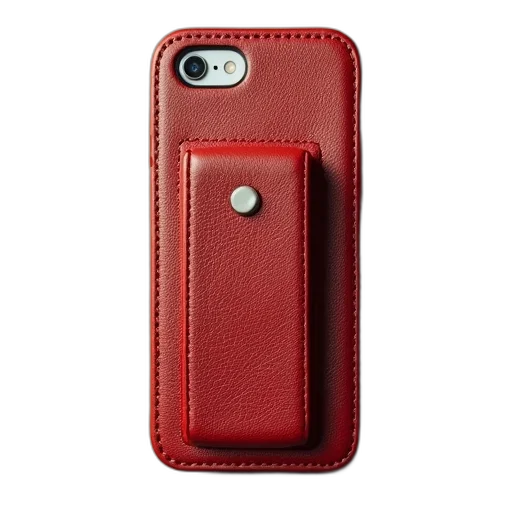 red, belt, clip, case transparent PNG cut-out