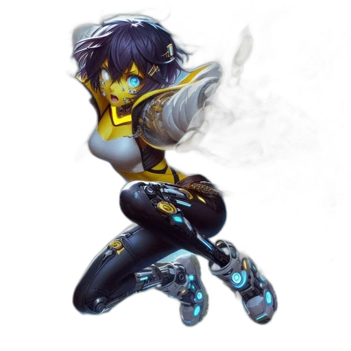 robot, weapon, staff, concept art transparent PNG cut-out