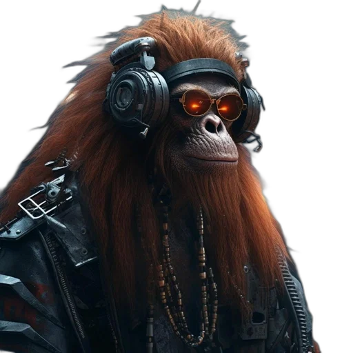 animal, creature, mask, concept art transparent PNG cut-out