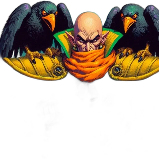 mask, concept art, comic book art, pixel art transparent PNG cut-out