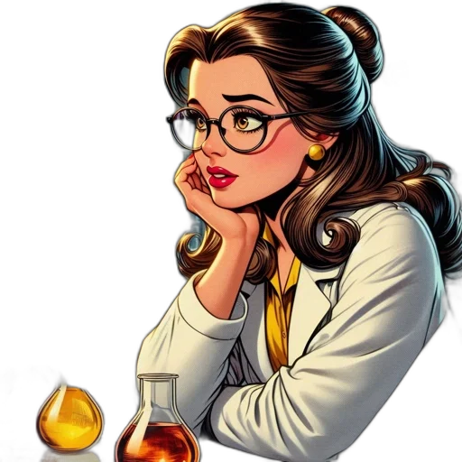jewelry, comic book art, cartoon, concept art transparent PNG cut-out