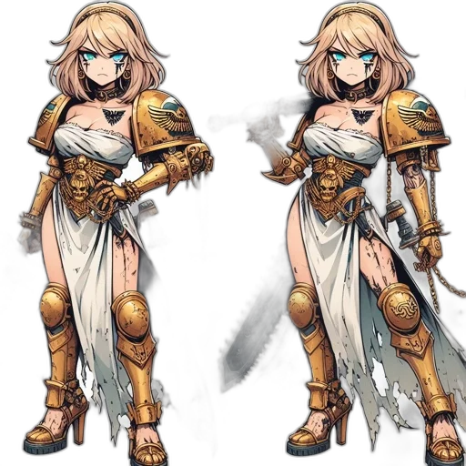 concept art, fantasy art, anime, 3d render transparent PNG cut-out