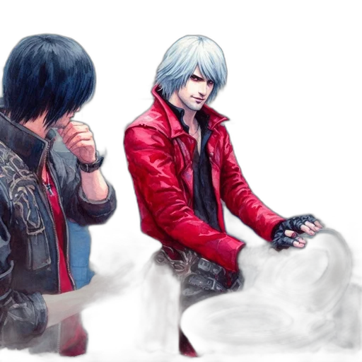 jacket, weapon, concept art, watercolor transparent PNG cut-out