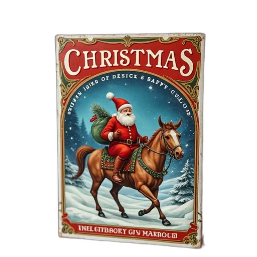 front, cover, classic, christmas transparent PNG cut-out
