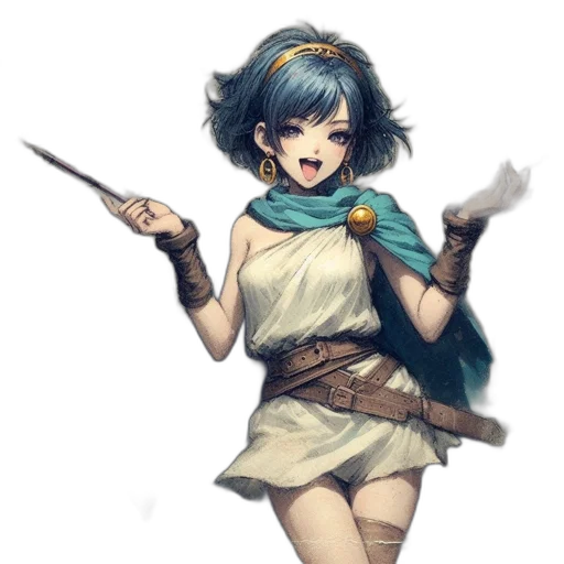 staff, weapon, sword, fantasy art transparent PNG cut-out
