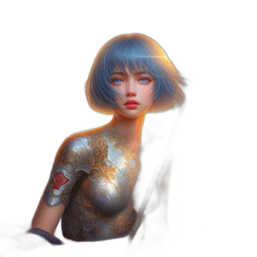 robot, dress, face, mask transparent PNG cut-out
