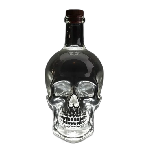 bottle, 3d render, photorealistic, light transparent PNG cut-out