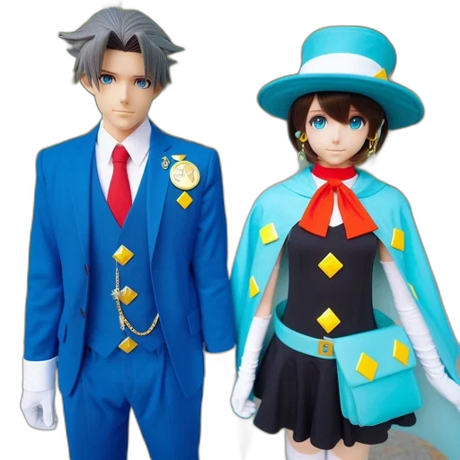 3d render, concept art, anime, cartoon transparent PNG cut-out