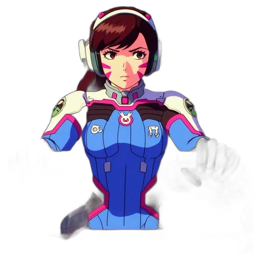 robot, jacket, staff, face transparent PNG cut-out